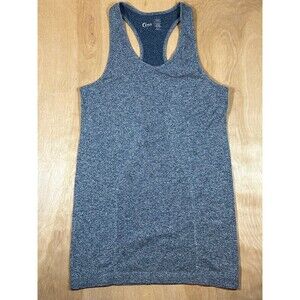 Zyia active Blue Copper Infused Activewear Tank Odor Blocking Anti Chafing